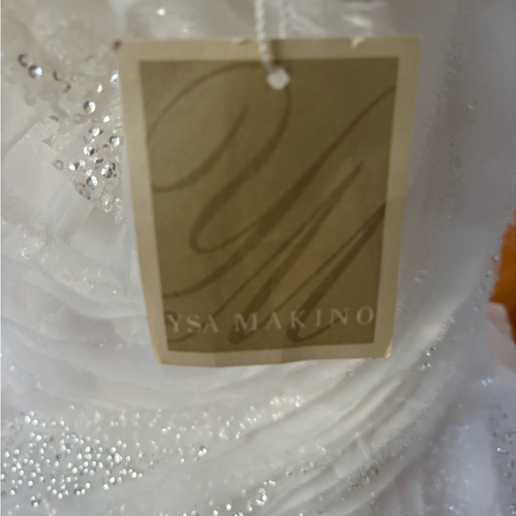 YSA Makino Blush Wedding gown size 12 - Picture 8 of 17